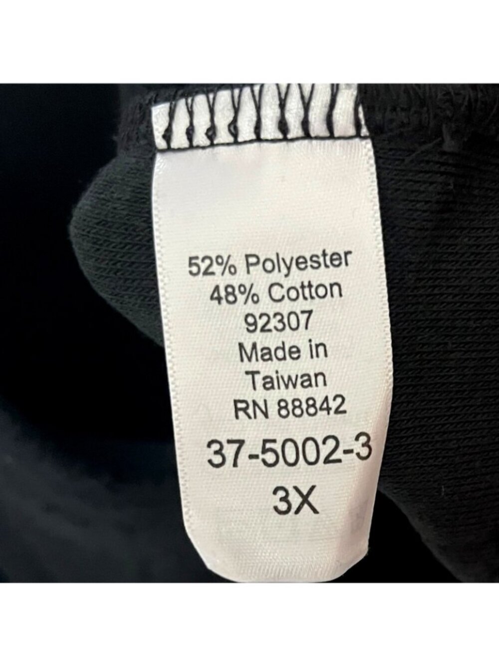Woman Within Black Sweat Shirt - Women's Size 3X - NEW with tags - Picture 7 of 7